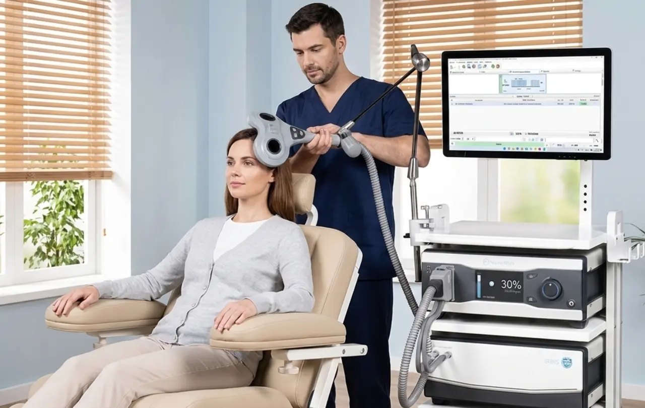 TMS therapy treatment at Stirling Health Hub